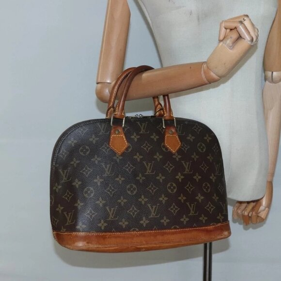LOUIS VUITTON Monogram Alma Hand Bag M51130 LV Auth 130212 - Picture 3 of 16